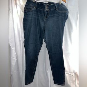 Dark blue Torrid denim
